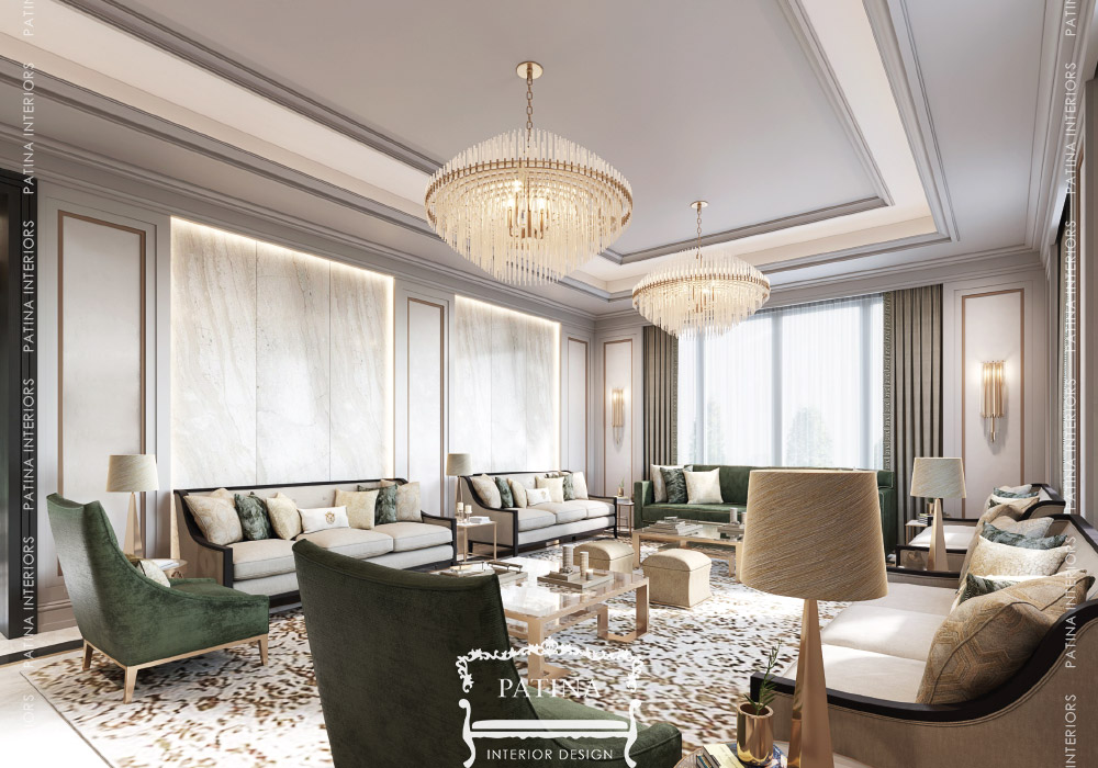 Luxury Majlis Interior Design in UAE | Patina Interiors