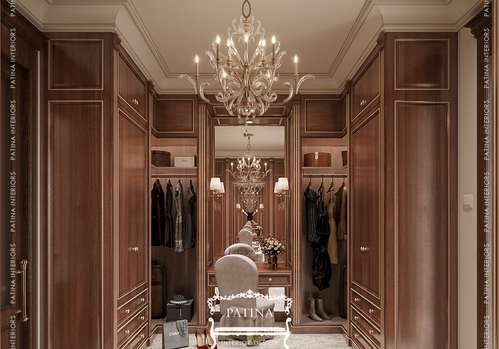 Dressing Room Interior Design Portfolio | Patina Interiors