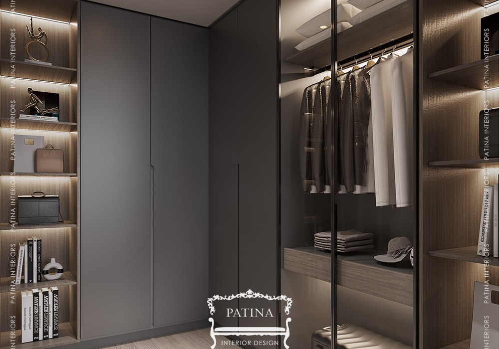 Dressing Room Interior Design Portfolio | Patina Interiors